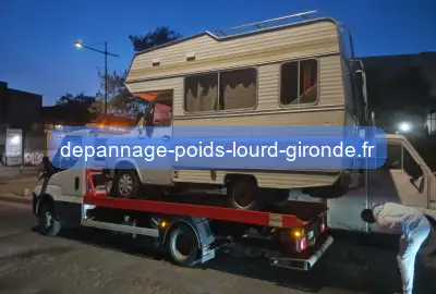Remorquage campingcar